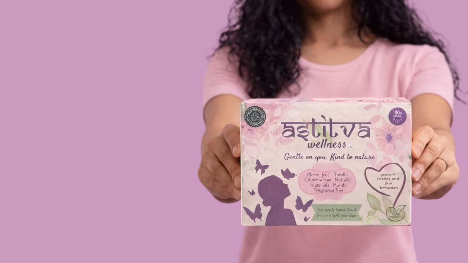 YOUR PAD SHOULDN'T ITCH, BURN, OR CAUSE RASHES.